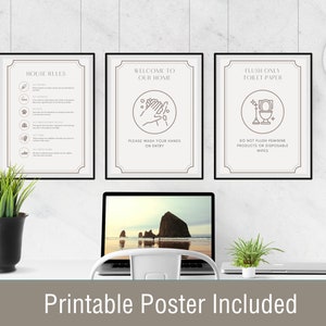 Airbnb Home Manual Bundle Templates A4 and US Letter Sizes image 5