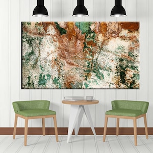 Abstract Marble Canvas Print: Large Wall Art Decor