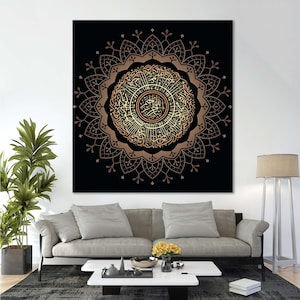 Surah Yunus Islamic Canvas Art: Arabic Calligraphy Muslim Home Decor