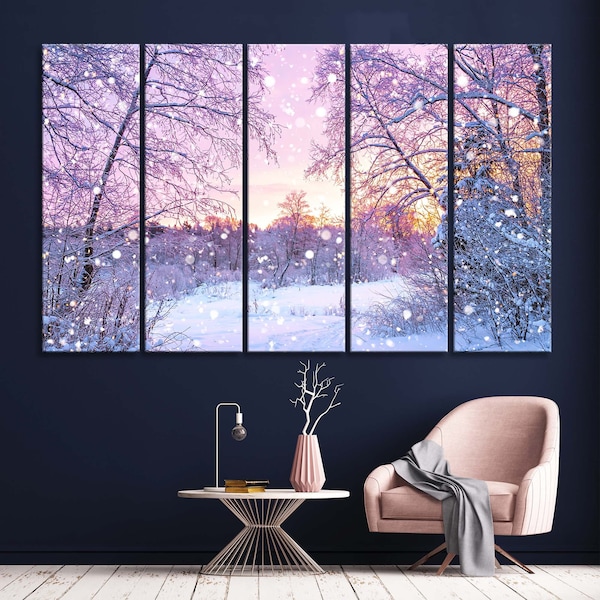 Winter Wall Art Etsy