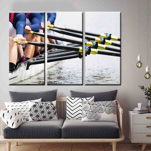 Rowing Canvas, Rowing Print, Rowing Poster, Rowing Photo, Water Sport ...