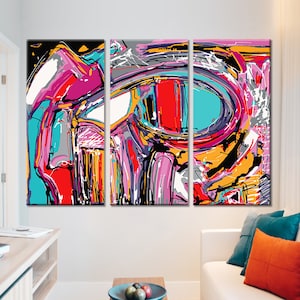 Digital Graffiti Art, Abstract Digital Painting, Abstract Wall Art, Modern Wall Art, Street Art Graffiti, Abstract Print, Abstract Poster,