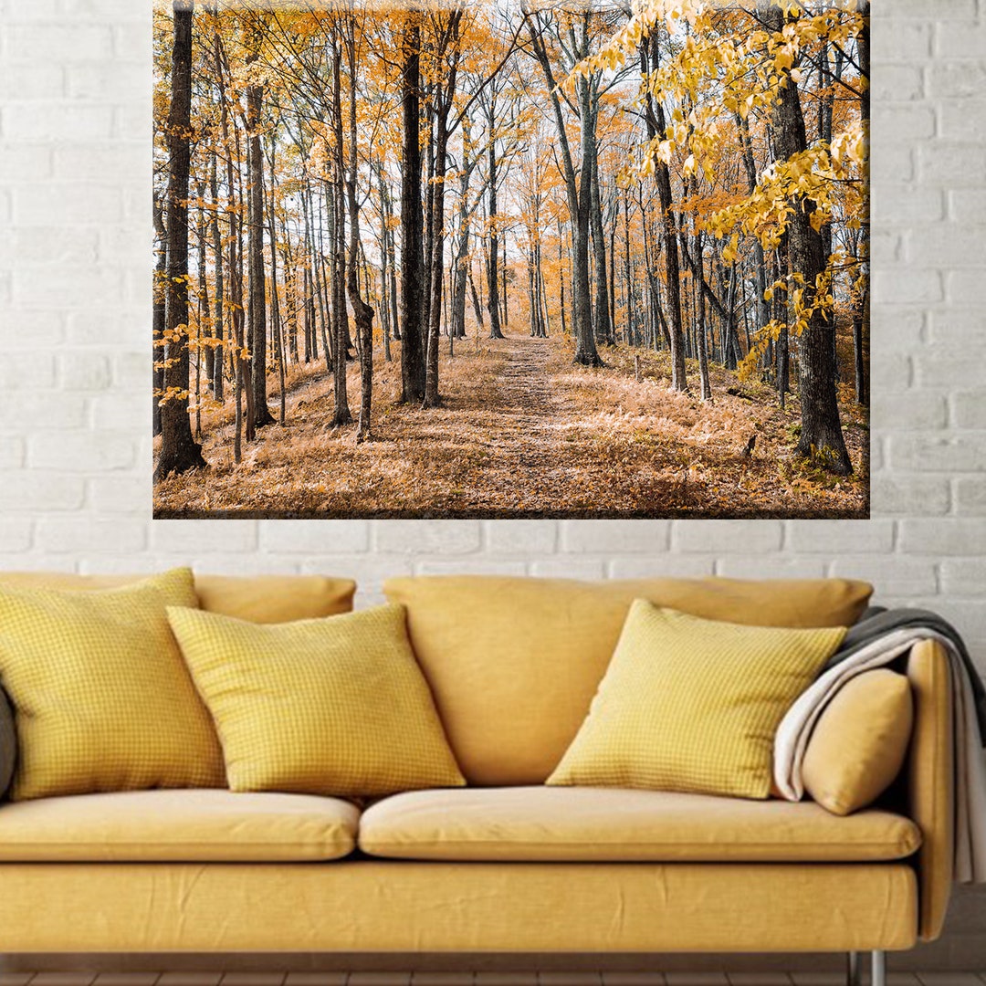Autumn Forest Canvas Print: Nature Wall Art - Etsy