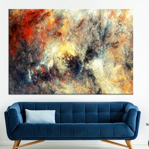 Abstract Canvas Print: Modern Colorful Wall Art