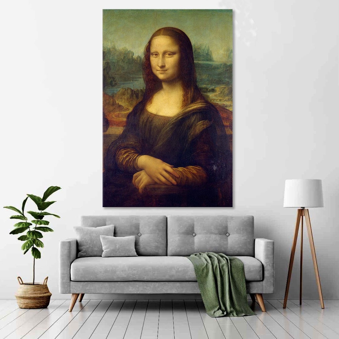 Leonardo Da Vinci, Mona Lisa Print, Da Vinci Print, Mona Lisa Poster ...