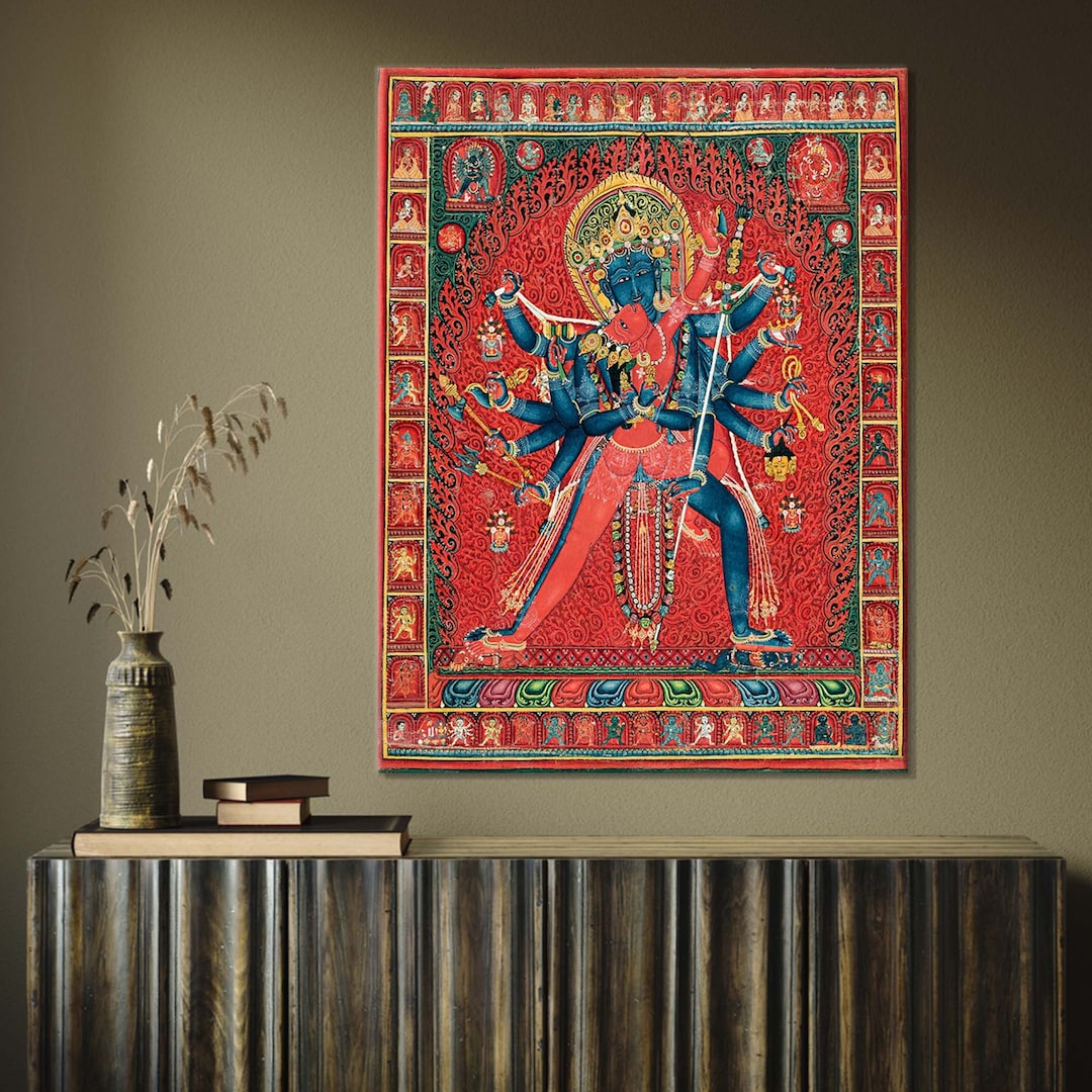 Hindu God Wall Art, Hinduism Wall Art, Hindu Wall Art, Indian Home