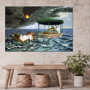 Dominique Appia Surreal Seascape Canvas Print: Magic Realism Wall Art