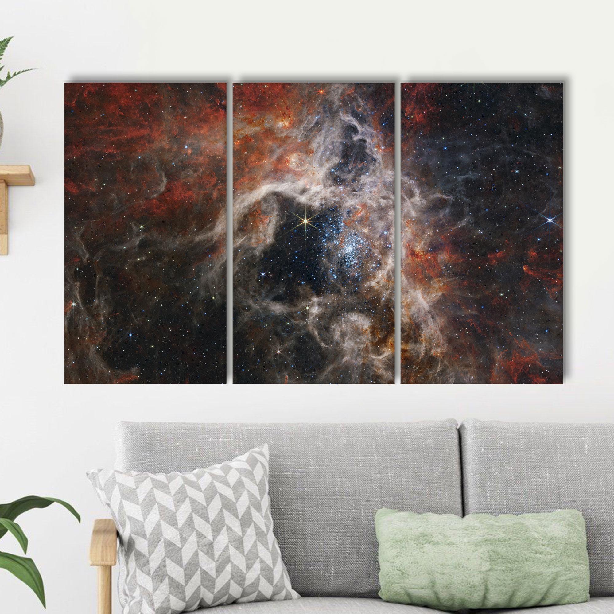 Cosmic Nebula Canvas Print: Deep Space Galaxy Wall Art - Etsy