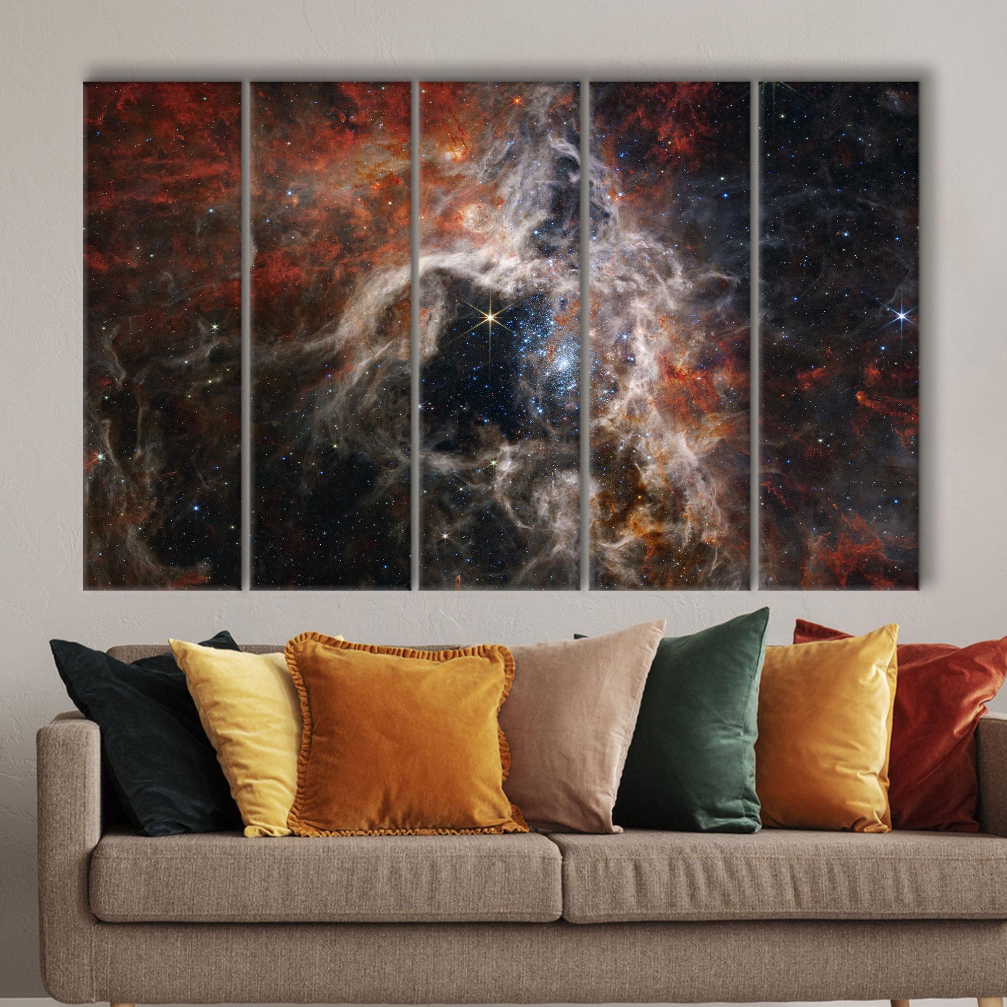 Cosmic Nebula Canvas Print: Deep Space Galaxy Wall Art - Etsy