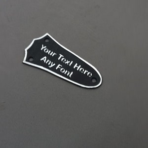 Guitar truss rod cover for Taylor