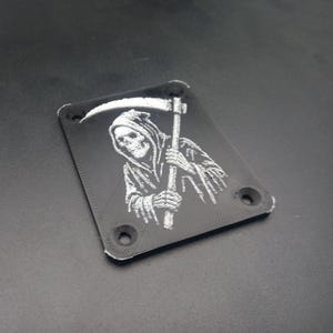 Custom Guitar neck plate. 3D print