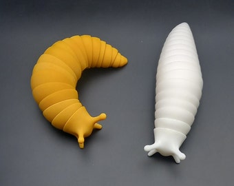 Articulated Slug Fidget toy.