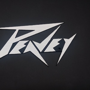 Peavey &quot;Spiked&quot; logo. Gold or ilver color.