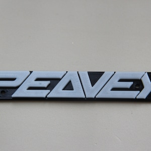 Peavey 3D printed logo