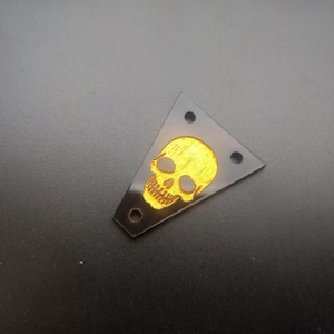 Custom Guitar Truss rod cover. Jackson Charvel size.