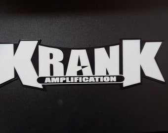 Krank 3Dプリントロゴ