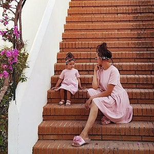 Mommy and me dress, mother daughter dress, matching dress, mothers day gifts, matching outfit, Easter outfit, Easter baby girl, family