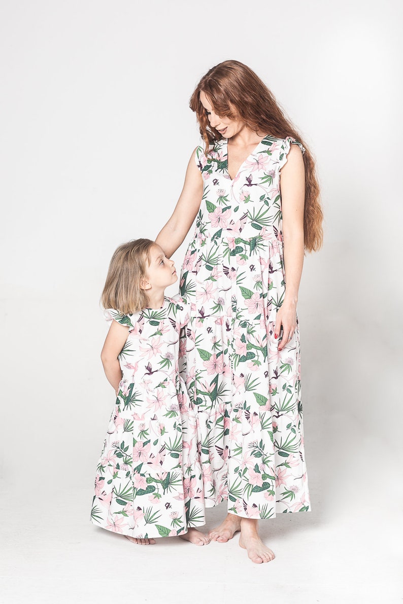 Matching Dress Mother and Daughter Matching Outfit Mommy and - Etsy