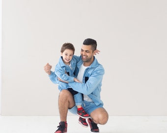 Father son shirt, Easter shirt, matching Easter shirt, Father and son clothes, easter gift, corduroy shirt father and son, family outfit