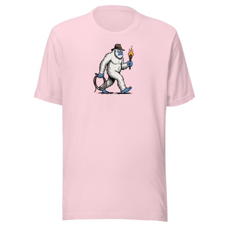 Indiana Yeti, Grumpy Yeti Matterhorn Yeti Mashup T-shirt