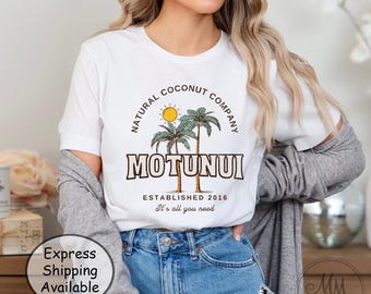 Camiseta Motunui com entrega expressa, Camiseta Moana Maui, Camiseta para mães da Moana, Camiseta de aniversário da Moana para pais, Camiseta para cruzeiro, Camiseta de praia para férias