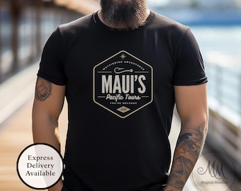 Maui Shirt Express Shipping Option, Pacific Tours Maui Moana Dad Shirt, Cruise Shirt for Disney Dad, Ocean Shirt