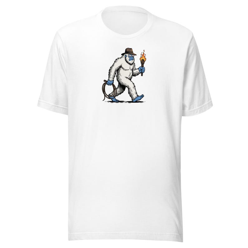 Indiana Yeti, Grumpy Yeti Matterhorn Yeti Mashup T-shirt