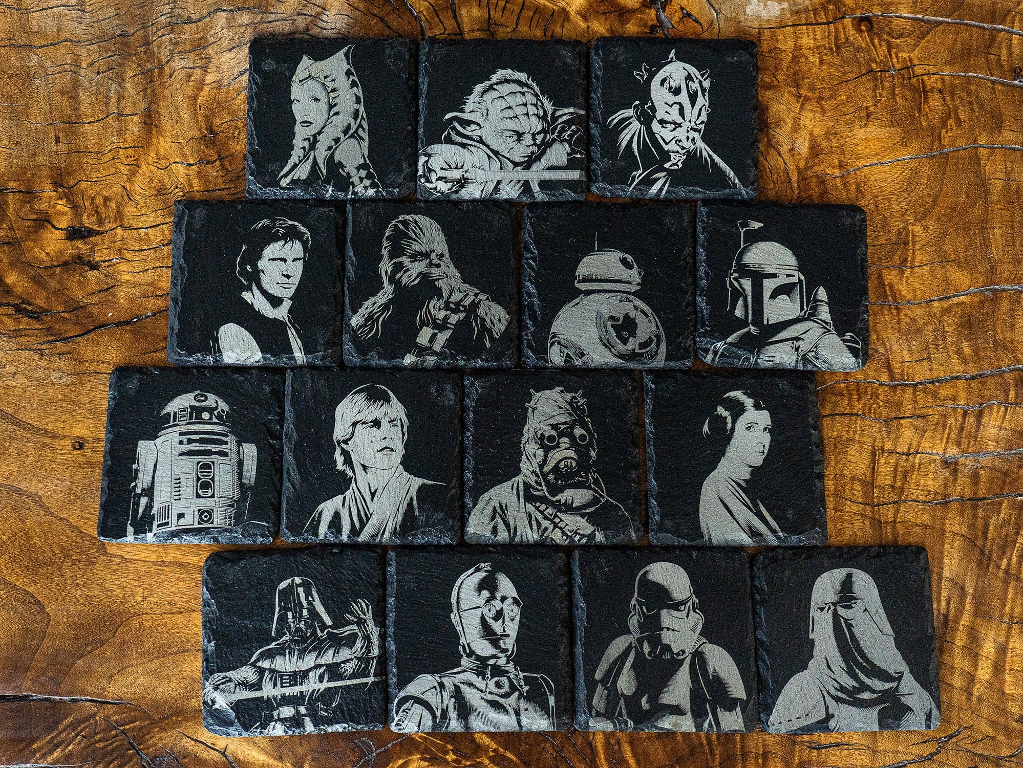 Wooden Star Wars Coasters »