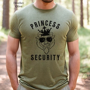 Princess Security Shirt Beauty and The Beast Shirt for Disney Dad Beast Tshirt Disney Security Tshirt Beast Security Shirt Mens Disney Shirt