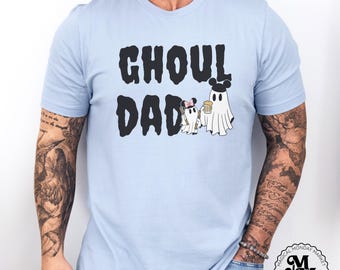 Ghoul Dad Ghost Shirt, Halloween Shirt for Dad of Girls, Cute Ghost Shirt for Dad, Churro Shirt, Daddy Daughter Shirt