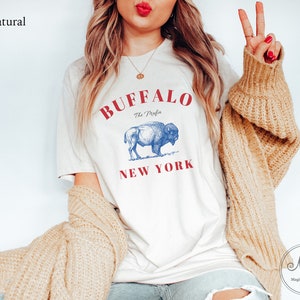 Buffalo NY Football The Mafia Shirt Red & Blue Buffalo Shirt Josh Allen Fan Let's Go Buffalo Go Bills Crash through a folding table shirt