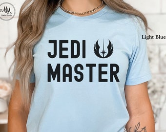 Jedi Master Shirt Disney Dad Tee Star Wars Jedi Tshirt Gift for Star Wars fan