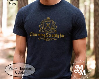 Charming Security Inc Shirt, Princess Security Dad Shirt, Fathers Day Gift, Security Shirts, Prince Charming