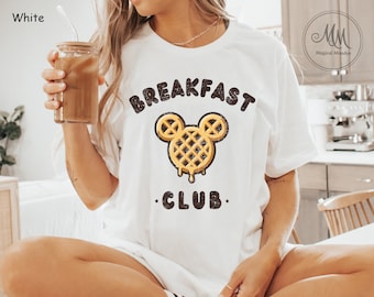Breakfast Club Shirt, Waffle Shirt for Disney Fans, Waffle Mouse, Matching Shirts Breakfast Tshirt