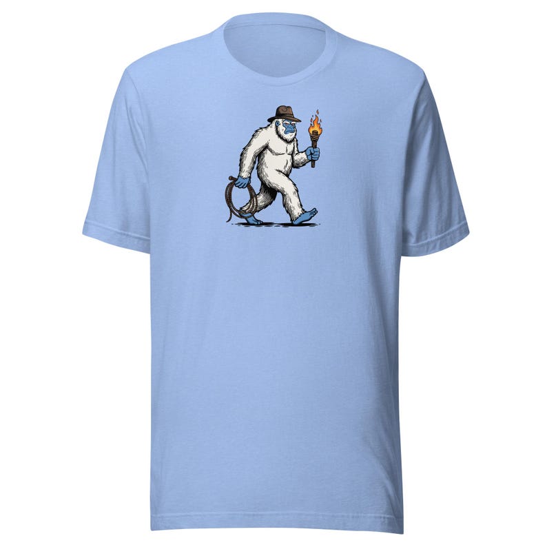 Indiana Yeti, Grumpy Yeti Matterhorn Yeti Mashup T-shirt