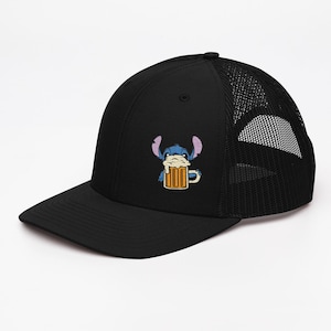 626 Alien Beer Trucker Hat, Epcot Hat, Low Profile Trucker Hat for Theme park vacation, Mens Epcot Attire, Drinking Hat, 21st Birthday Gift