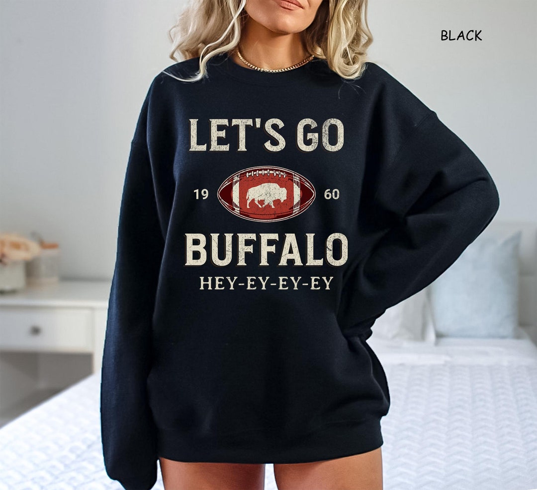 Spooky Billy Lets's go Buffalo Crewneck