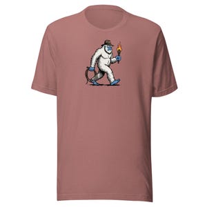 Indiana Yeti, Grumpy Yeti Matterhorn Yeti Mashup T-shirt