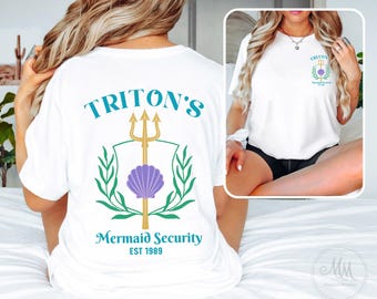 Mermaid Security Princess Security Little Mermaid Shirt King Triton's Security Shirt Mermaid Mermaid Mom Birthday Shirt Cruise Shirt