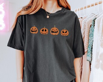 Jack O Lanterns Halloween Pumpkin TShirt, Fall Apparel, Jack Skellington Tee, Spooky Season Shirt, Trick or Treat Shirt, Pumpkin Shirt