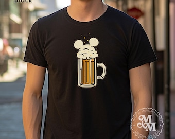 Mouse Ears Beer Shirt Epcot Drinking Shirt Mens Disney Shirt Disney Dad Shirt World Tour Epcot Disneyworld Shirt Funny Beer Shirt
