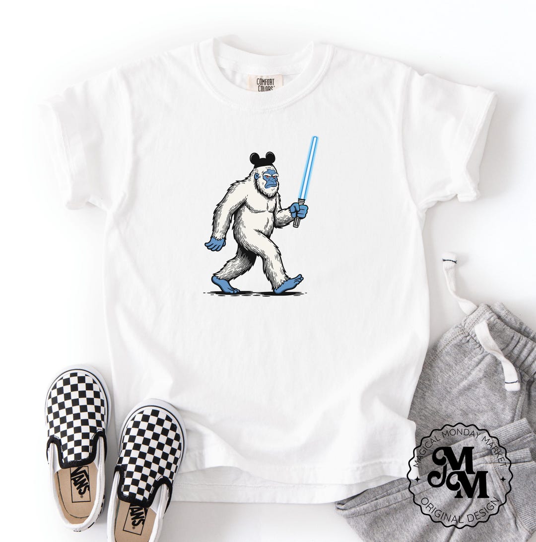 Grumpy Yeti Blue Saber, Youth Comfort Colors Tee, Matterhorn Yeti T ...