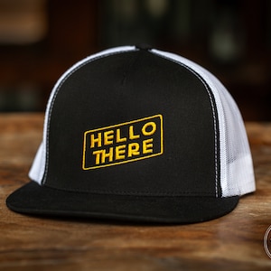 Star Wars Hut Hallo es Obi Wan Kenobi Hut Disney Herren Hut Disney Trucker Hut Snap Back Galaxy&#39;s Edge Hut Disney Dad Hut Kann der Vierte