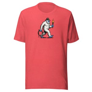 Indiana Yeti, Grumpy Yeti Matterhorn Yeti Mashup T-shirt