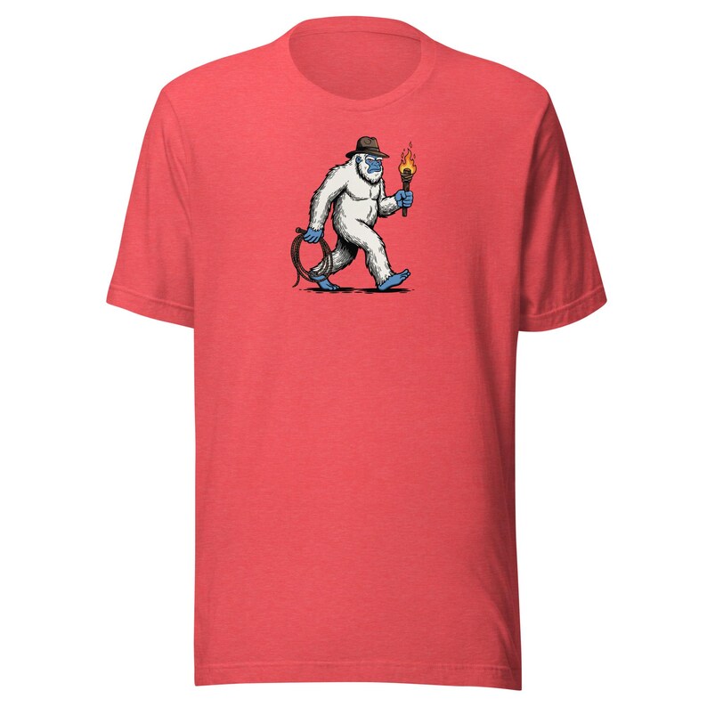 Indiana Yeti, Grumpy Yeti Matterhorn Yeti Mashup T-shirt