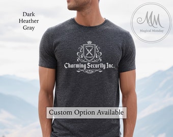 Custom Princess Security Shirt Charming Security Inc Disney Dad Shirt Matching Couples Disneyland Shirt Princess Protection Shirt
