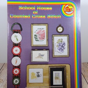 School House of Counted Cross Stitch Book 5 - Classic Publications Counted Cross Stitch Pattern Booklet