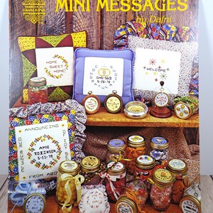 Mini Messages by Dafni Ulotka nr 5 - Projekty Gloria & Pat, Inc., Ulotka do haftu krzyżykowego
