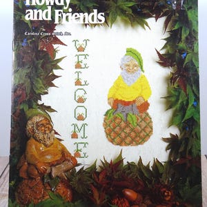 Ulotka Howdy and Friends nr 26 - Carolina Cross Stitch, Inc. Broszura ze wzorami do haftu krzyżykowego