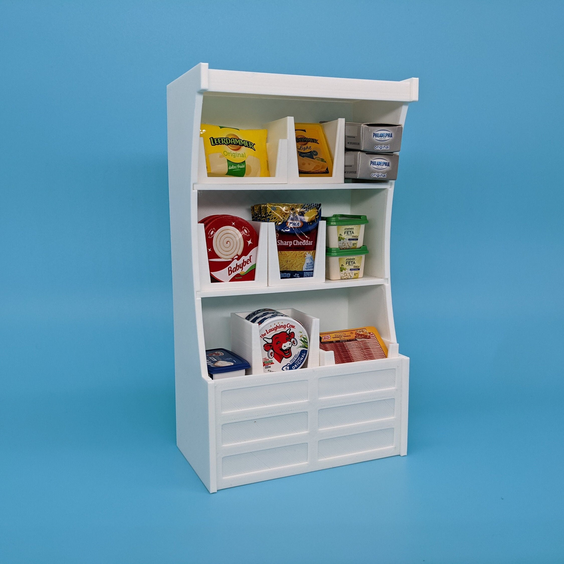 Mini Brands Toy Grocery Store Premium Frame Shelf For Mini